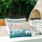 Aerial Tide Beach Foam Outdoor Printed Pillow Design by Sisi and Seb, 14 x 7 x 20